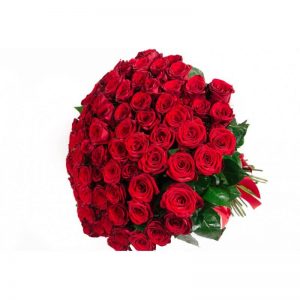 Uroczy bukiet ze 100 róż, który dostarczamy na terenie Lublina i okolic.